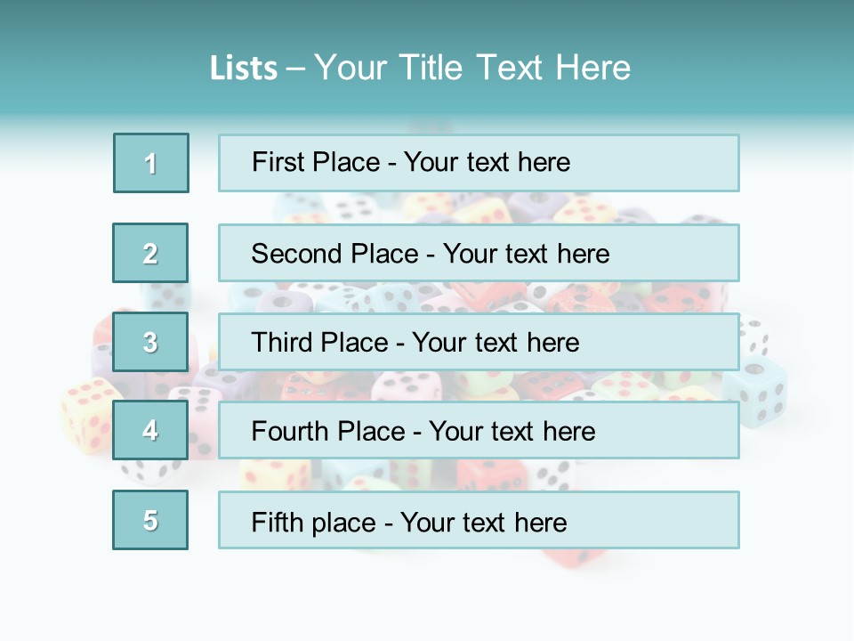 Betting Chip Rolling PowerPoint Template