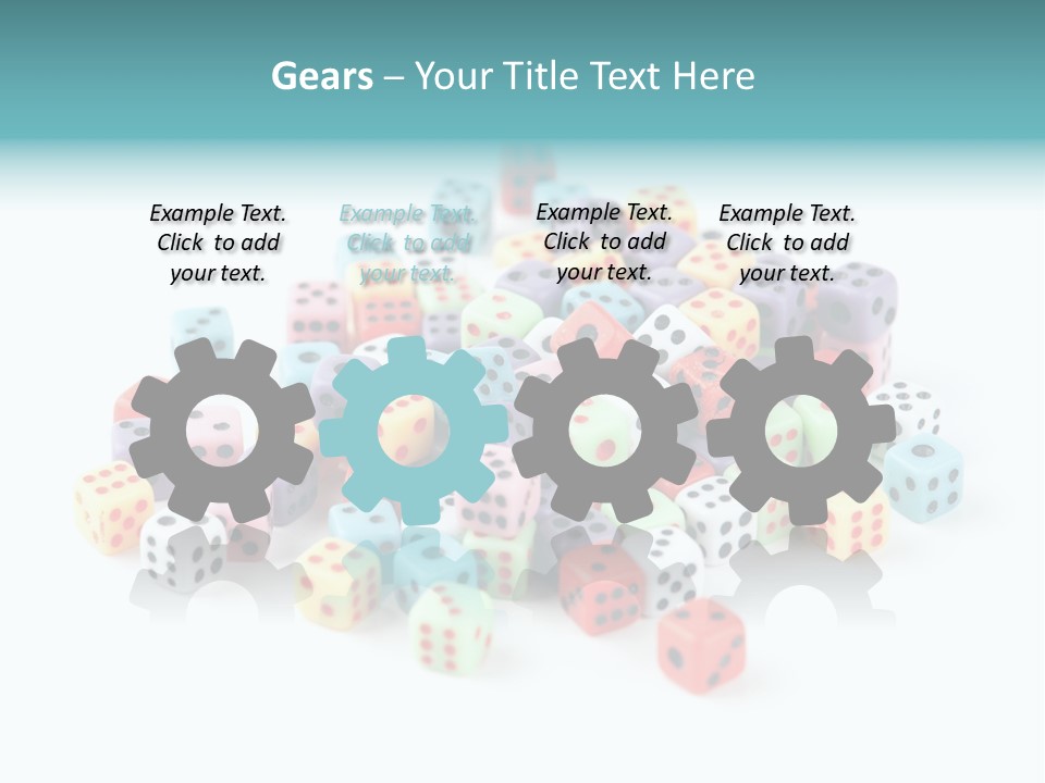 Betting Chip Rolling PowerPoint Template