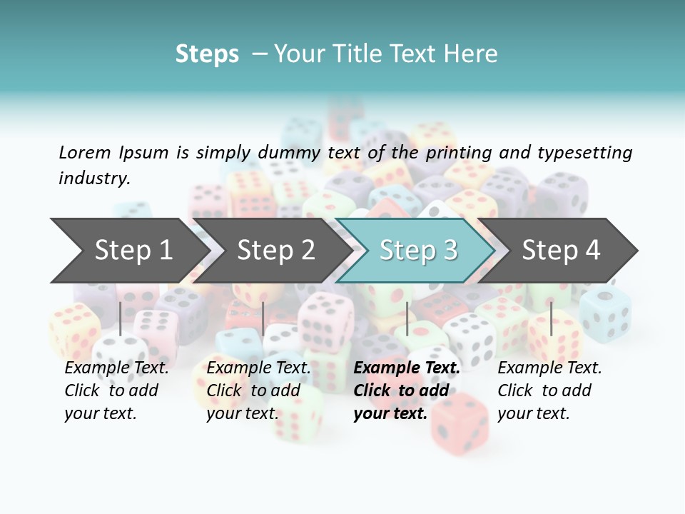 Betting Chip Rolling PowerPoint Template