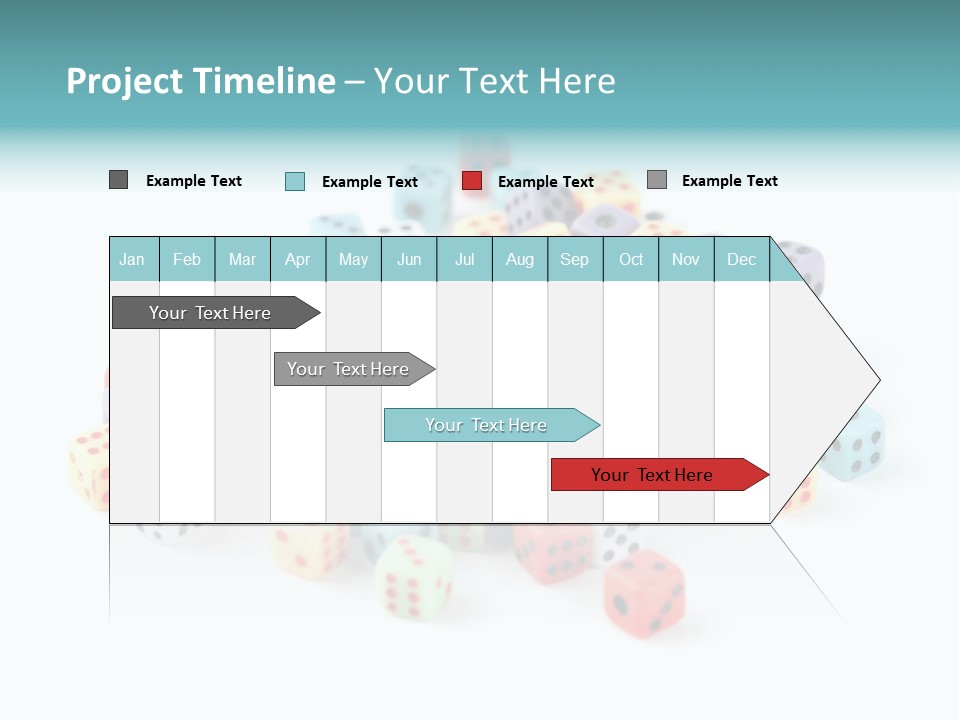 Betting Chip Rolling PowerPoint Template
