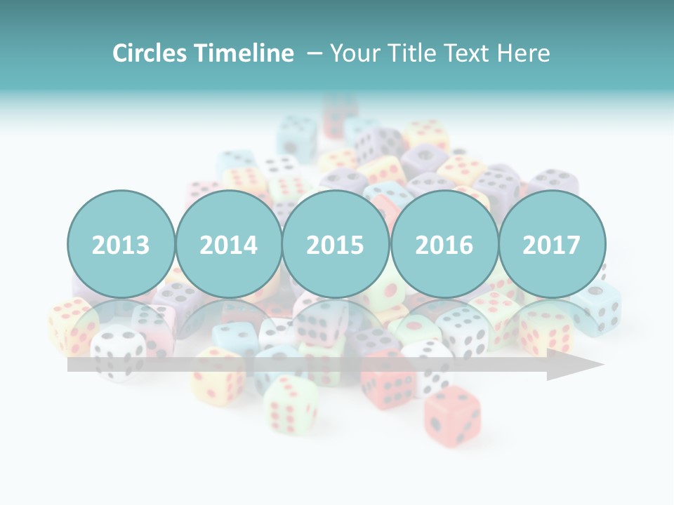 Betting Chip Rolling PowerPoint Template