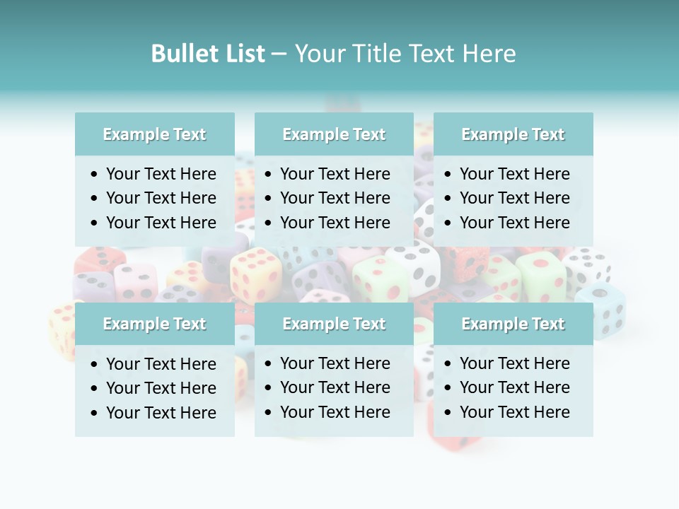 Betting Chip Rolling PowerPoint Template