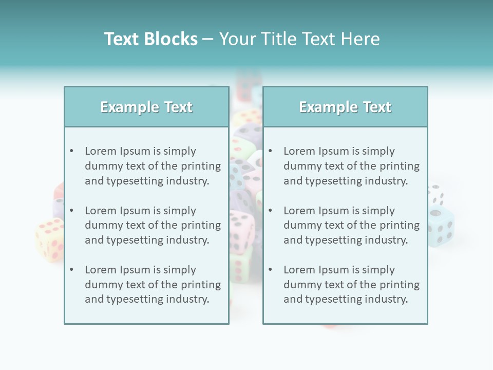 Betting Chip Rolling PowerPoint Template