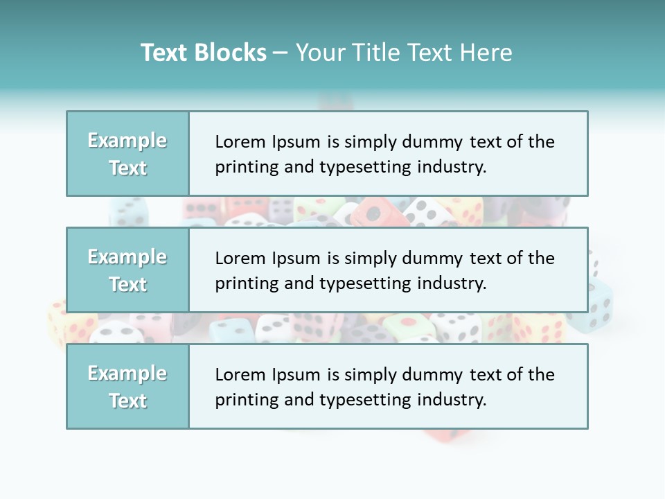Betting Chip Rolling PowerPoint Template
