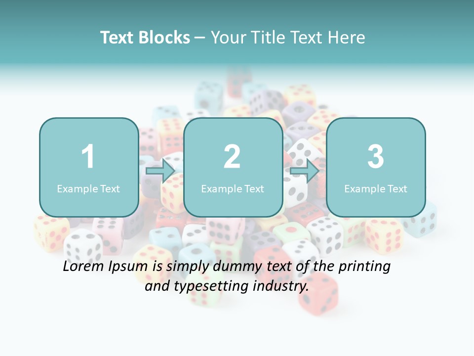 Betting Chip Rolling PowerPoint Template