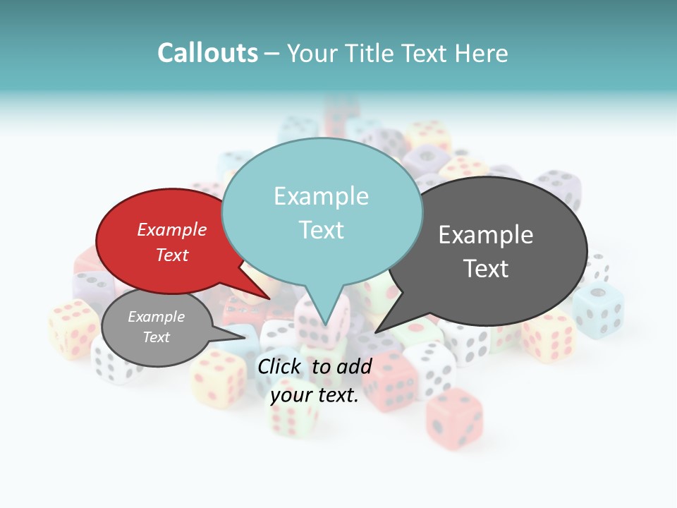 Betting Chip Rolling PowerPoint Template