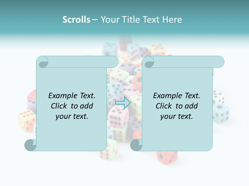 Betting Chip Rolling PowerPoint Template