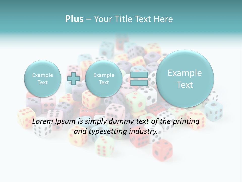 Betting Chip Rolling PowerPoint Template