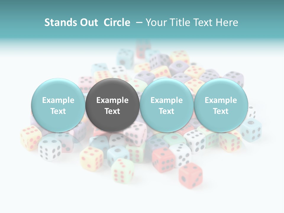 Betting Chip Rolling PowerPoint Template