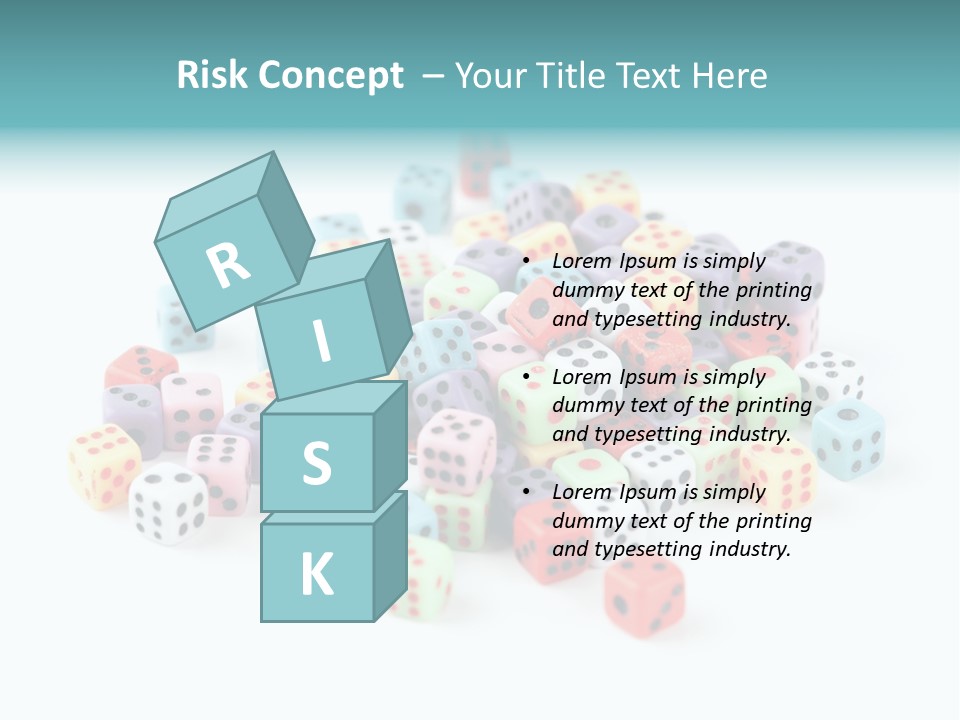 Betting Chip Rolling PowerPoint Template