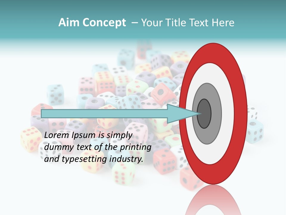 Betting Chip Rolling PowerPoint Template