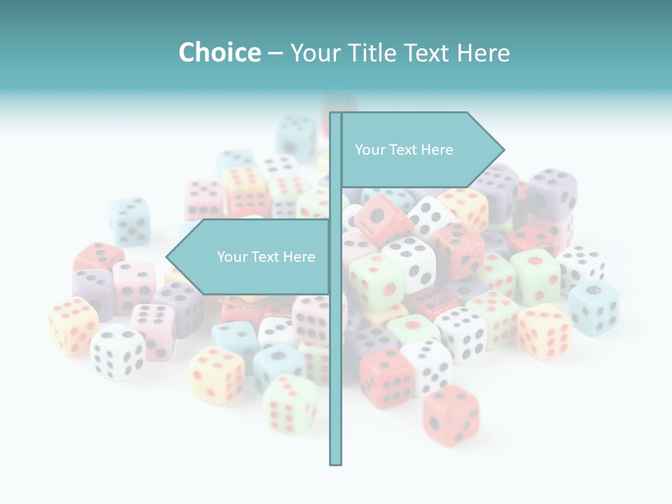 Betting Chip Rolling PowerPoint Template