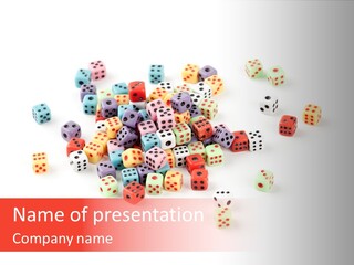 Red Rolling Win PowerPoint Template