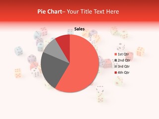 Red Rolling Win PowerPoint Template