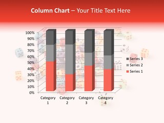 Red Rolling Win PowerPoint Template