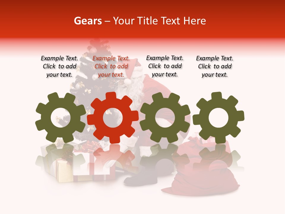 Room Teamwork Humorou PowerPoint Template