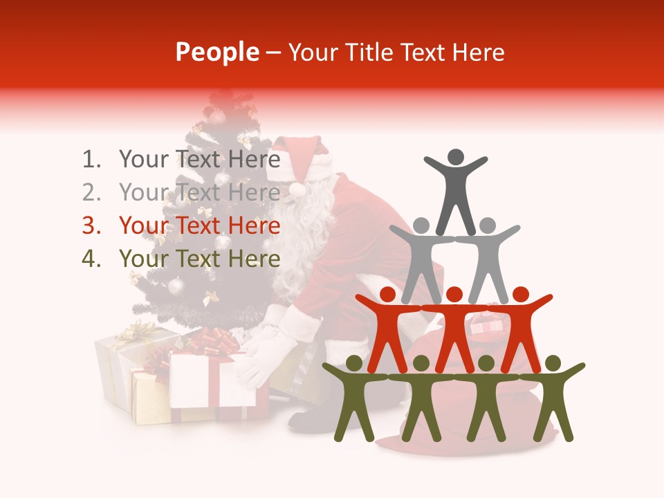 Room Teamwork Humorou PowerPoint Template