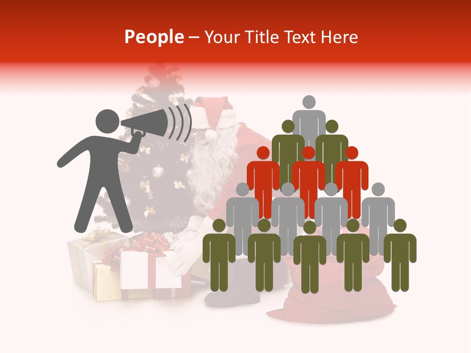 Room Teamwork Humorou PowerPoint Template