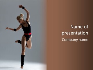 Lovely Pretty Dance PowerPoint Template