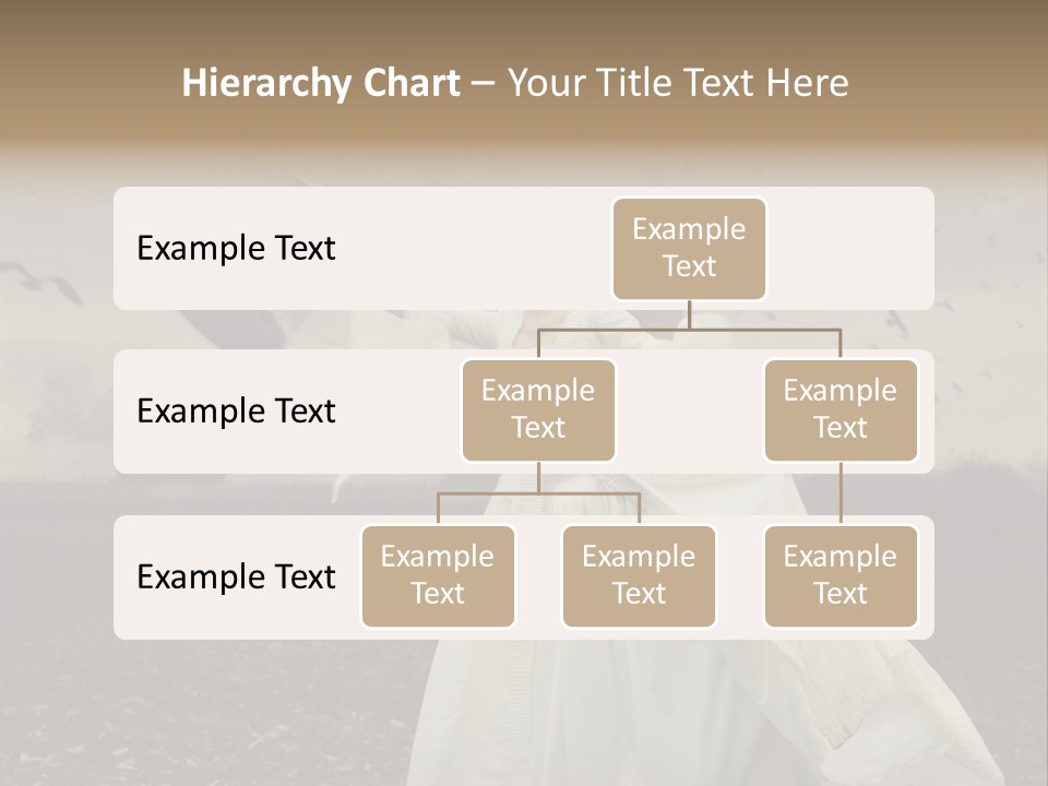 Dress Beautiful Young PowerPoint Template