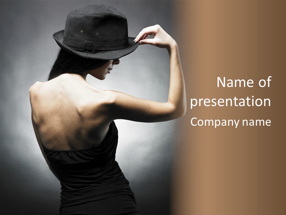 Light Sensuality  PowerPoint Template