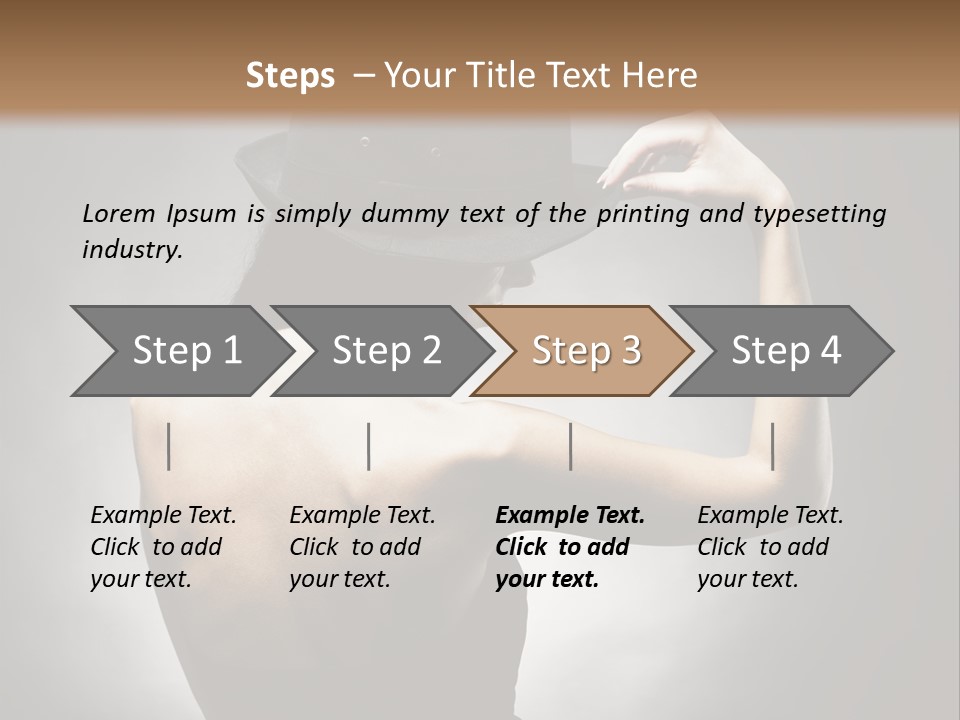 Light Sensuality  PowerPoint Template