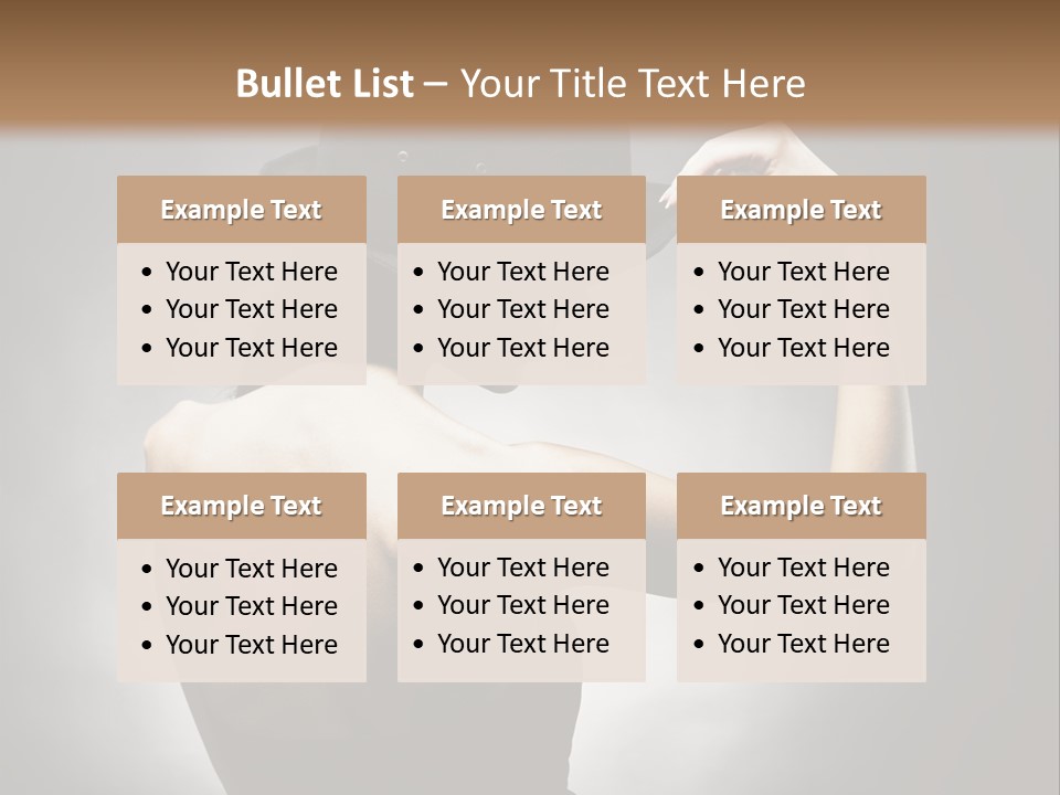 Light Sensuality  PowerPoint Template