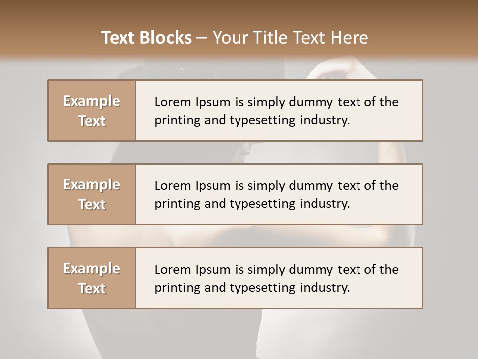 Light Sensuality  PowerPoint Template