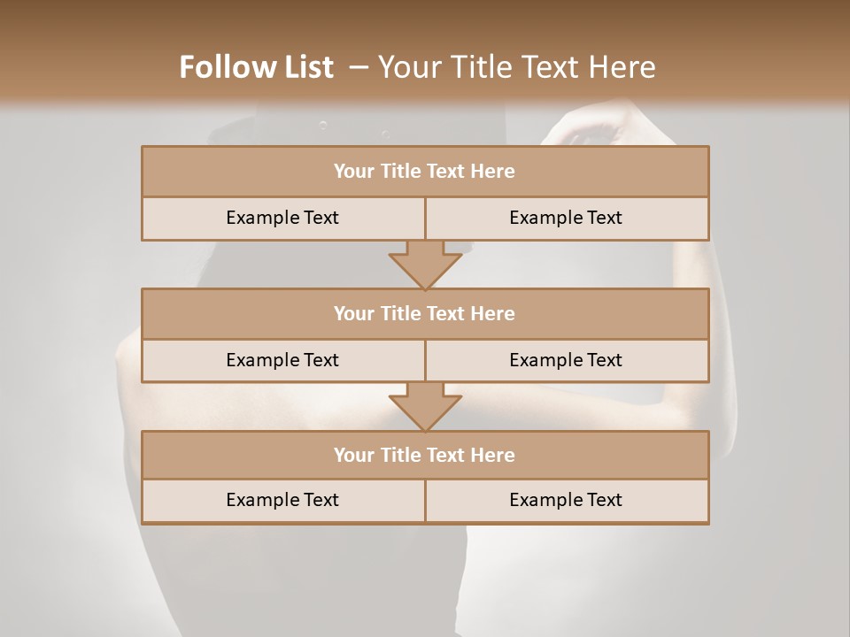 Light Sensuality  PowerPoint Template