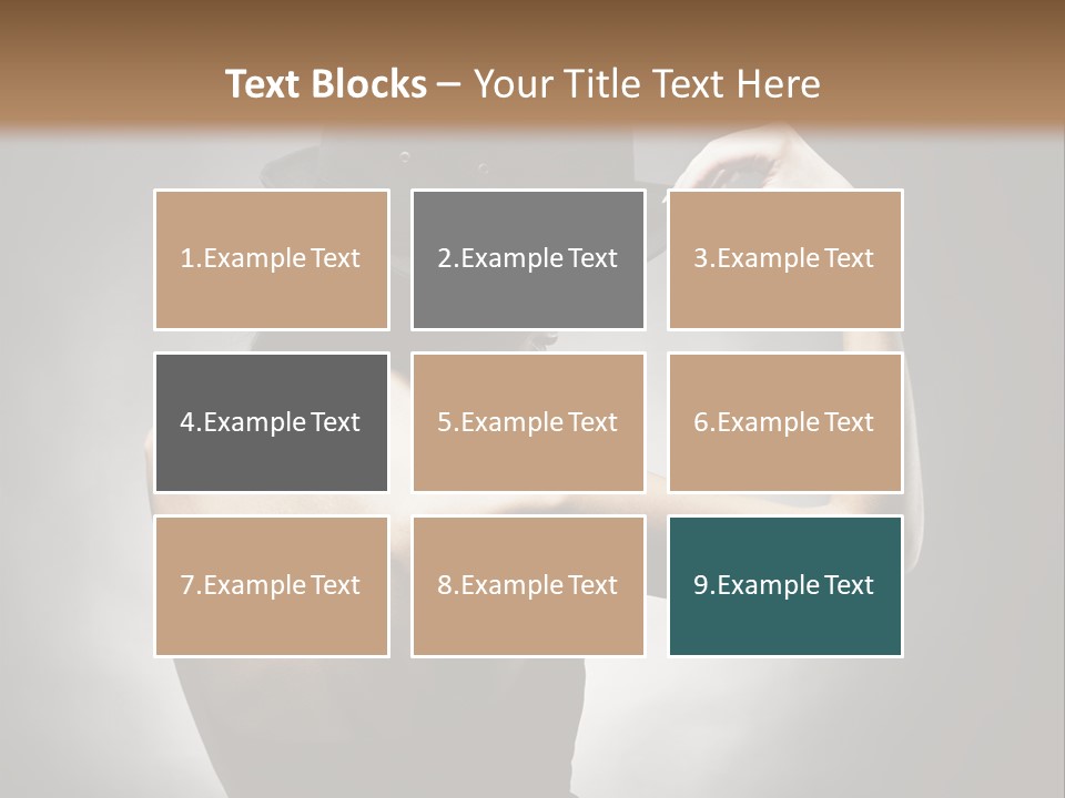 Light Sensuality  PowerPoint Template