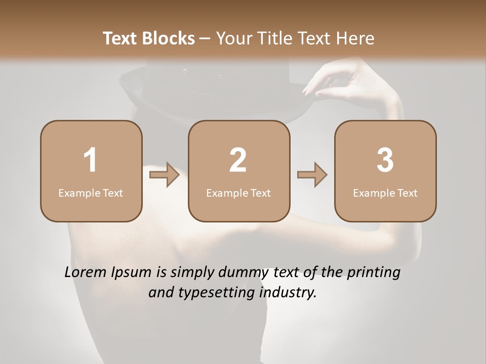 Light Sensuality  PowerPoint Template