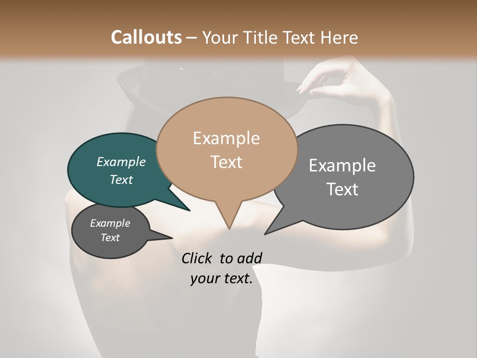 Light Sensuality  PowerPoint Template