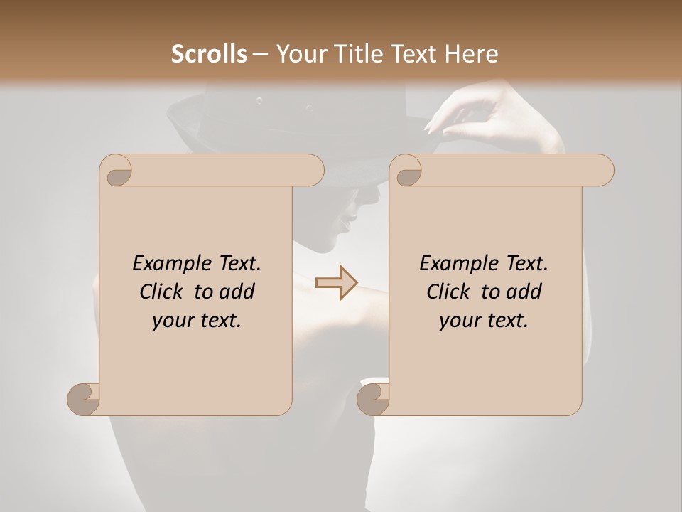 Light Sensuality  PowerPoint Template