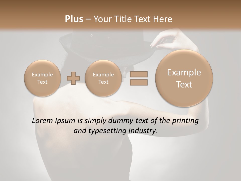 Light Sensuality  PowerPoint Template