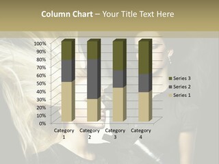 Color Stylist Equipment PowerPoint Template