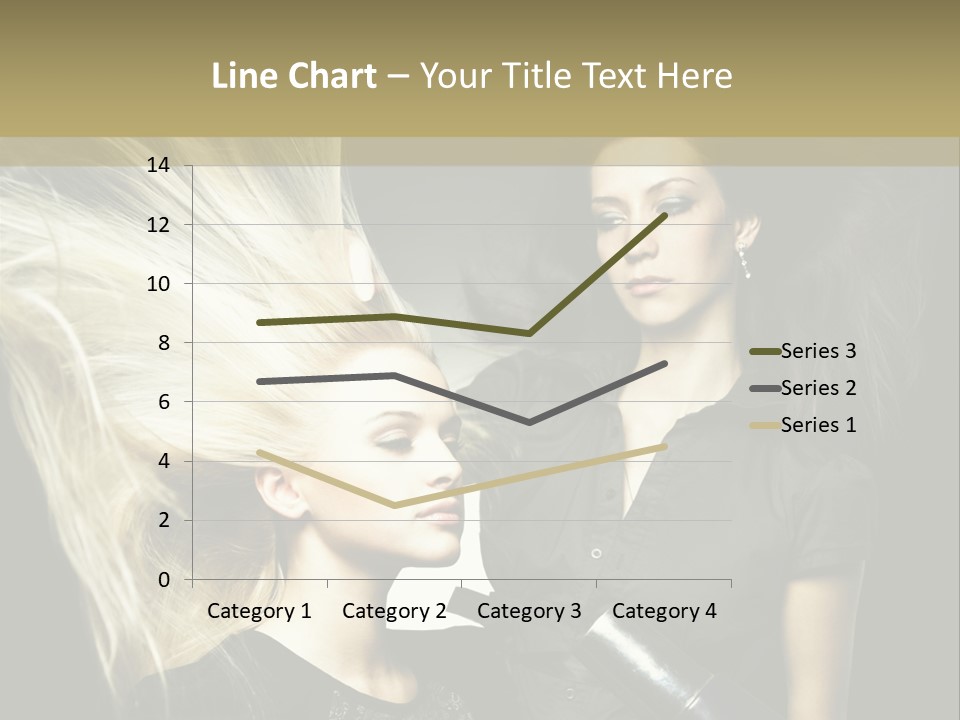 Color Stylist Equipment PowerPoint Template