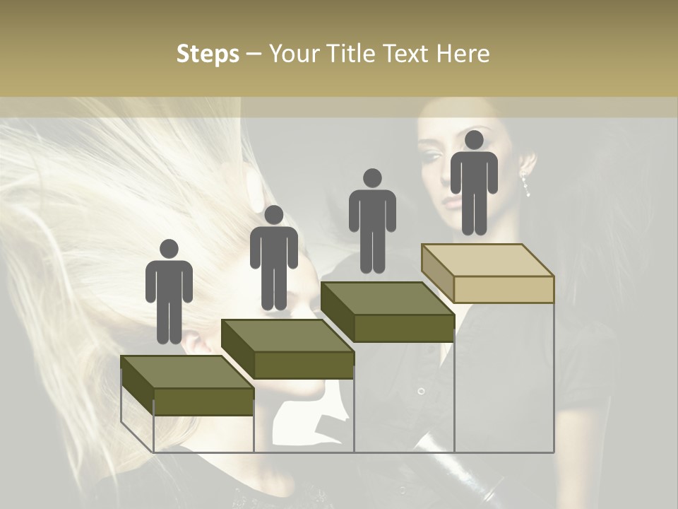 Color Stylist Equipment PowerPoint Template