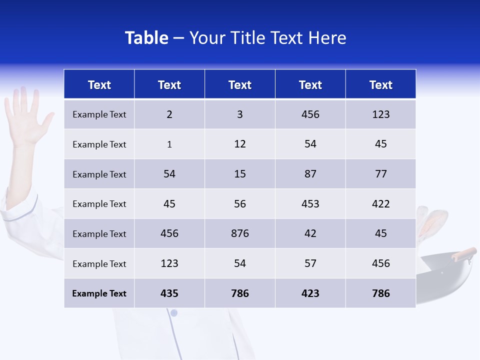 Fearful Culinary Sudden PowerPoint Template