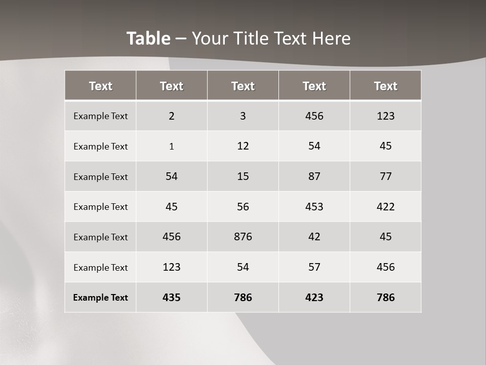 Erotica Care Beautiful PowerPoint Template