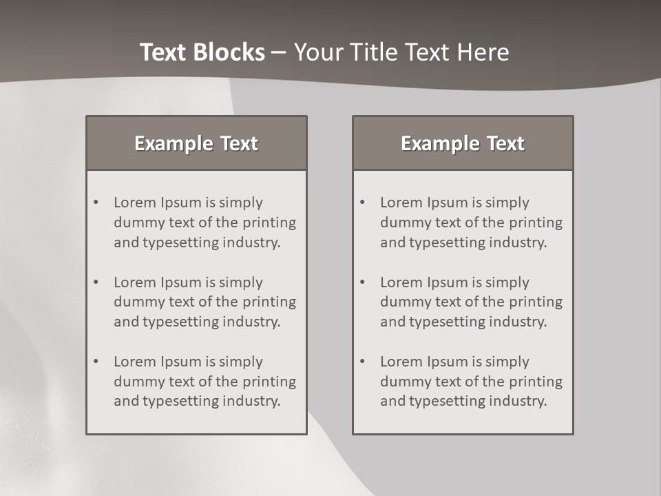 Erotica Care Beautiful PowerPoint Template