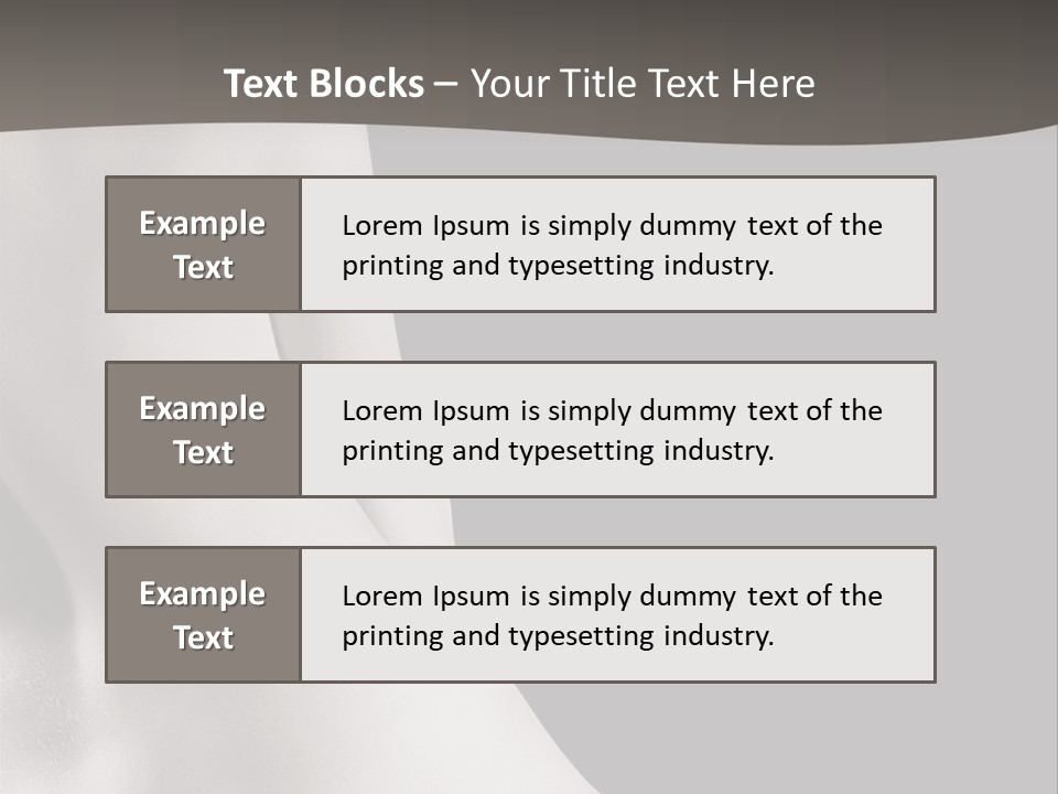 Erotica Care Beautiful PowerPoint Template