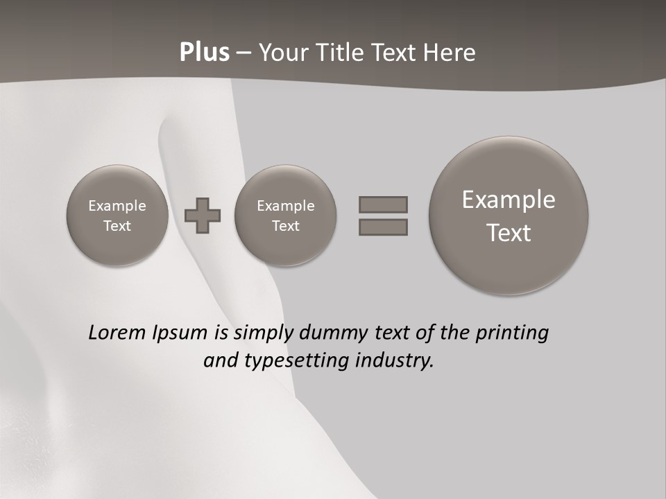 Erotica Care Beautiful PowerPoint Template