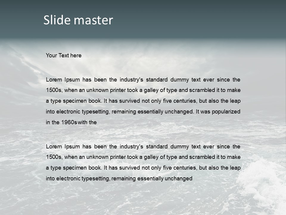 Scenic Attack Dangerous PowerPoint Template