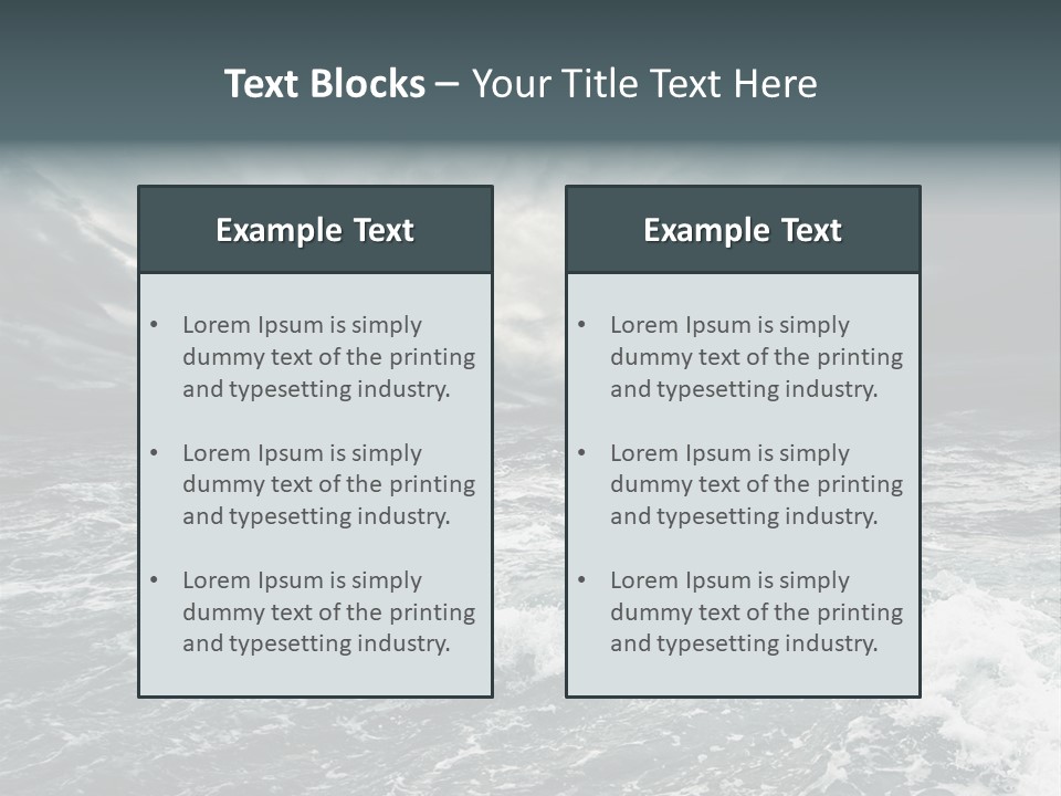 Scenic Attack Dangerous PowerPoint Template