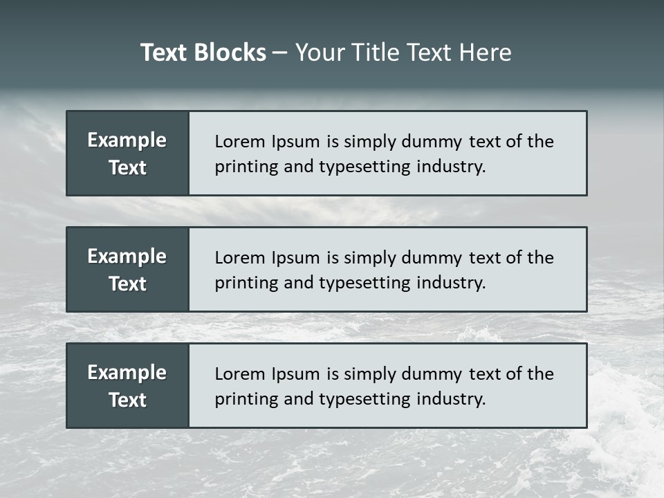Scenic Attack Dangerous PowerPoint Template