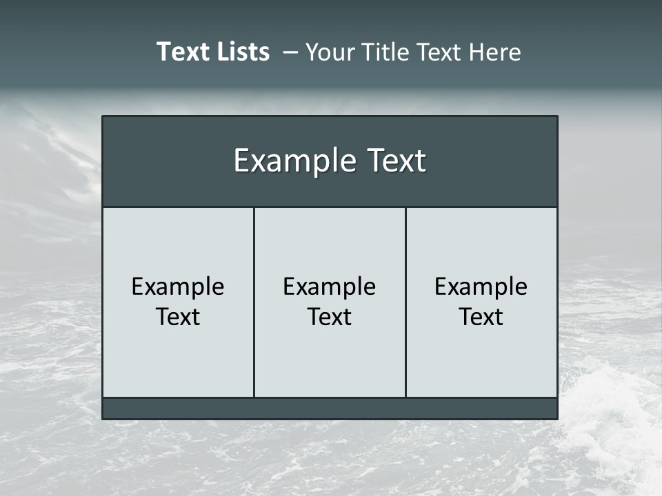 Scenic Attack Dangerous PowerPoint Template