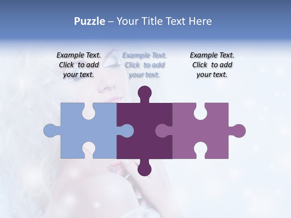 Winter Snowstorm Young PowerPoint Template