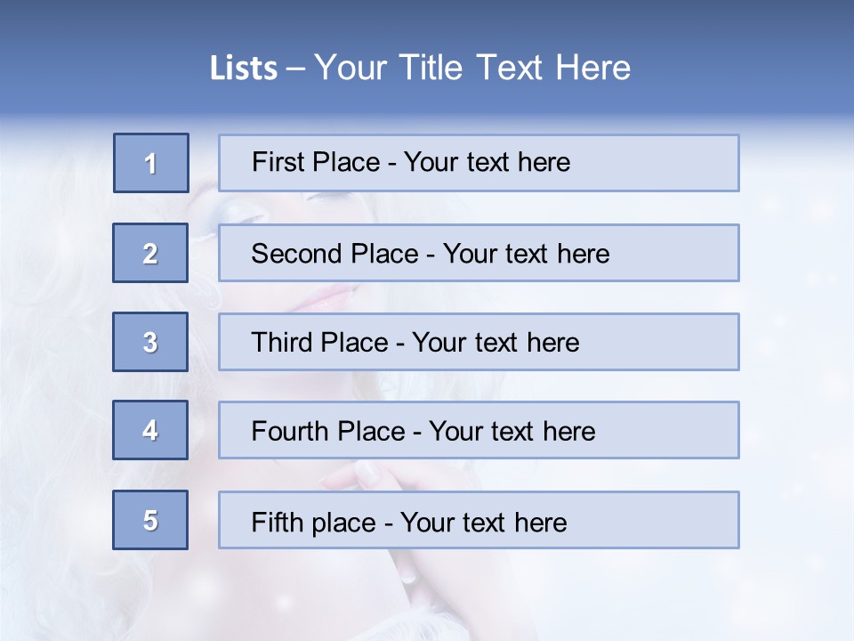 Winter Snowstorm Young PowerPoint Template