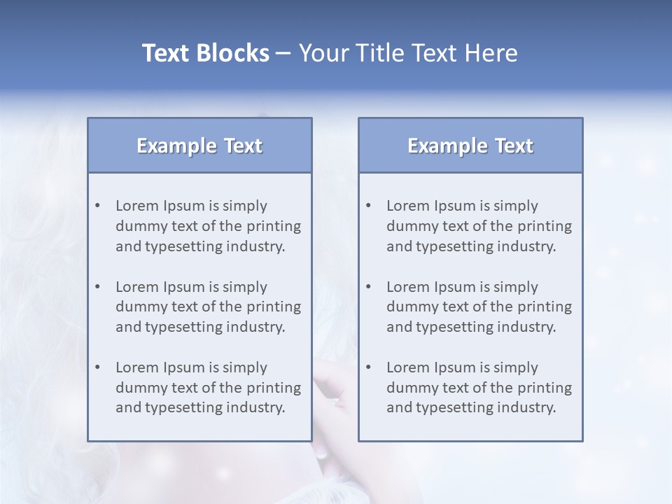 Winter Snowstorm Young PowerPoint Template