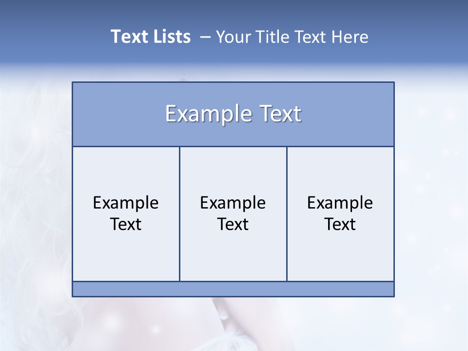 Winter Snowstorm Young PowerPoint Template